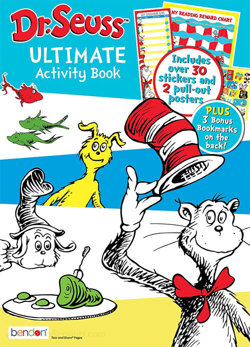 Dr. Seuss Activity Book