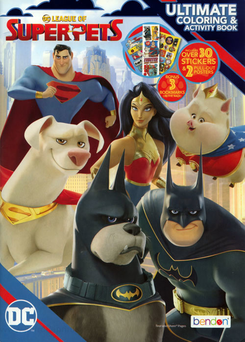 DC League of Super-Pets Coloring and Activity Book