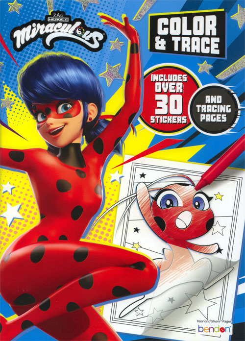 Miraculous: Tales of Ladybug and Cat Noir Trace & Color