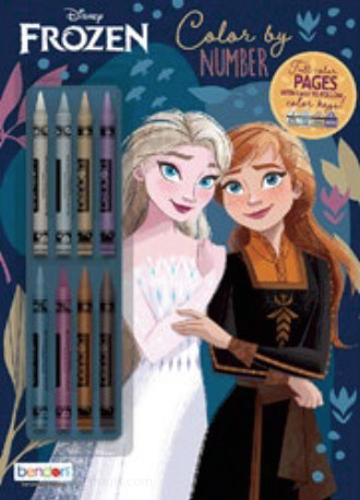 Frozen 2, Disney Color by Number