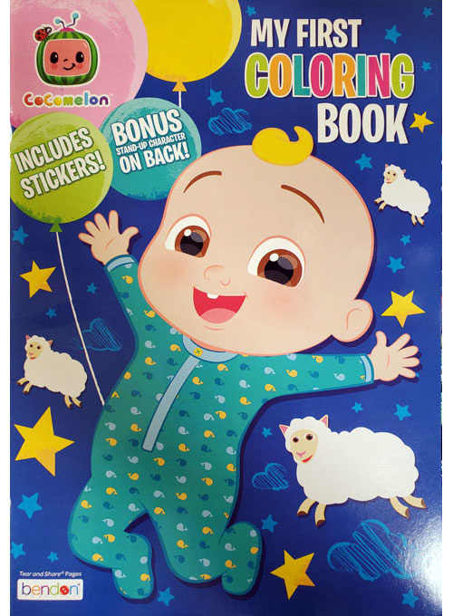 Benden Cocomelon Coloring & Activity Book With Stickers