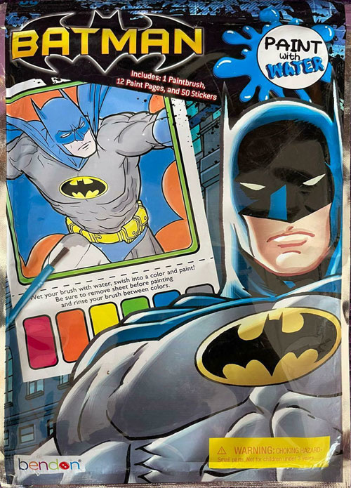 Batman Paint with Water