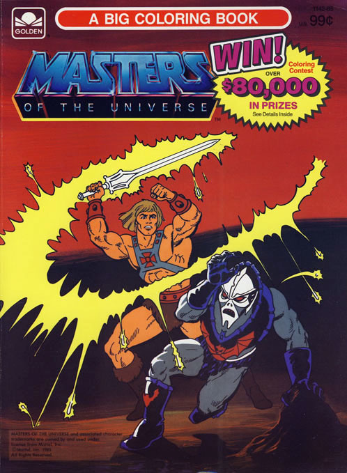 He-Man and the Masters of the Universe Coloring Book