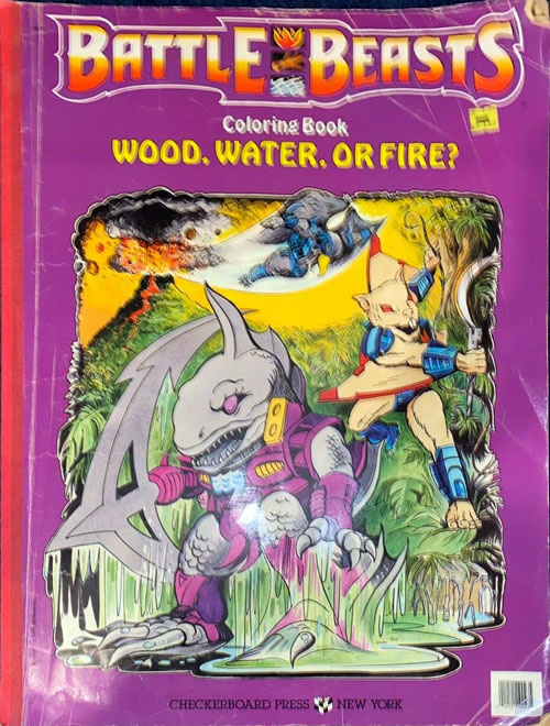 Battle Beasts Wood, Water, or Fire!