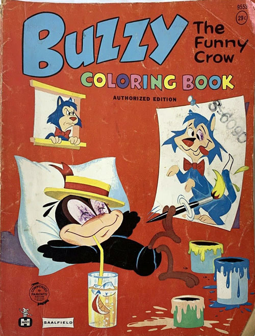 Buzzy the Crow Coloring Book