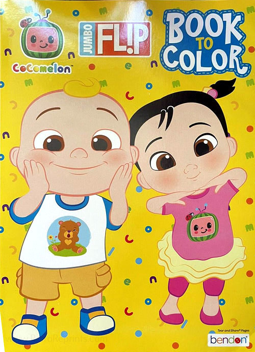Cocomelon Coloring Book
