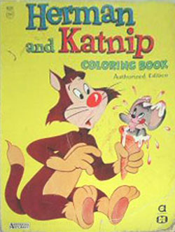 Herman and Katnip Coloring Book