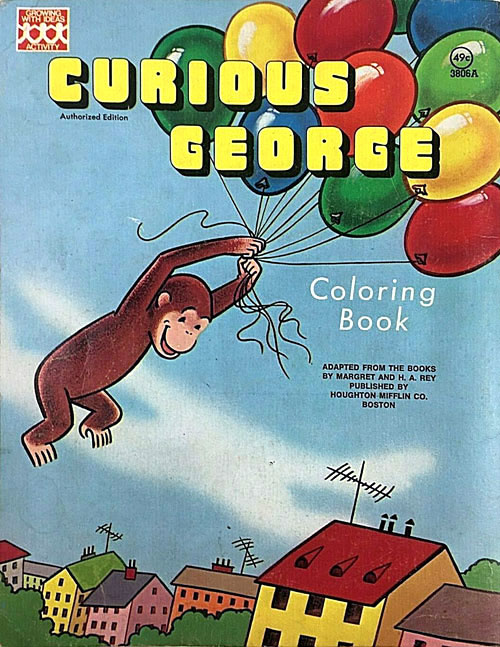 Curious George Coloring Book