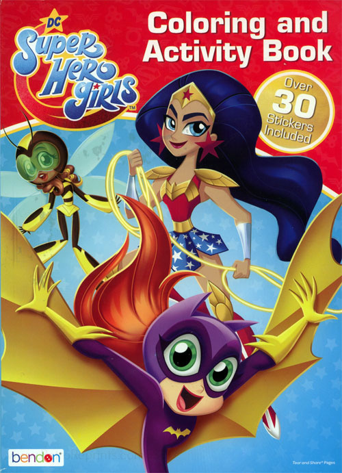 DC SuperHero Girls Coloring Book