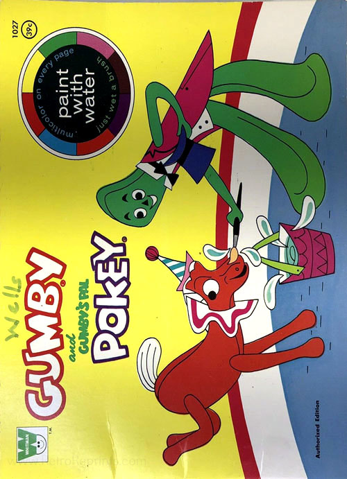 Gumby and Pokey Paint with Water