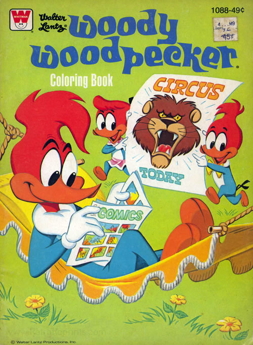 Woody Woodpecker Coloring Book