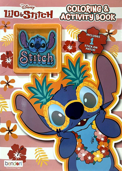 Lilo & Stitch Coloring and Activity Book