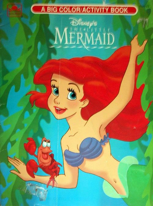 Little Mermaid, Disney's Coloring Book