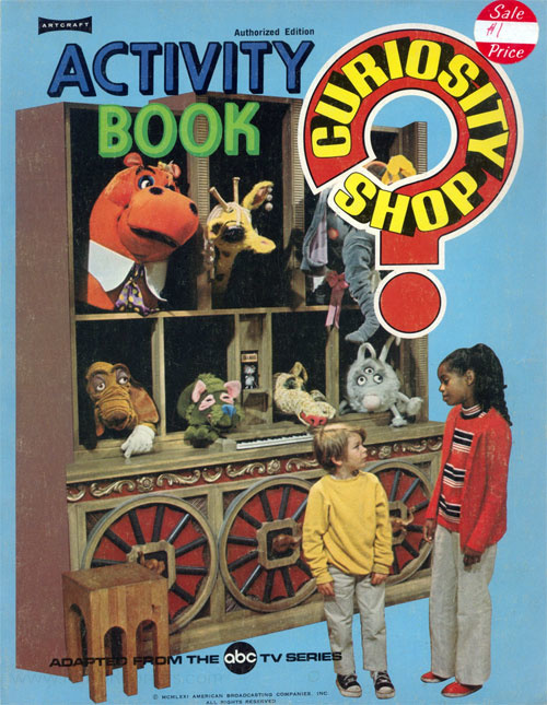 Curiosity Shop Activity Book