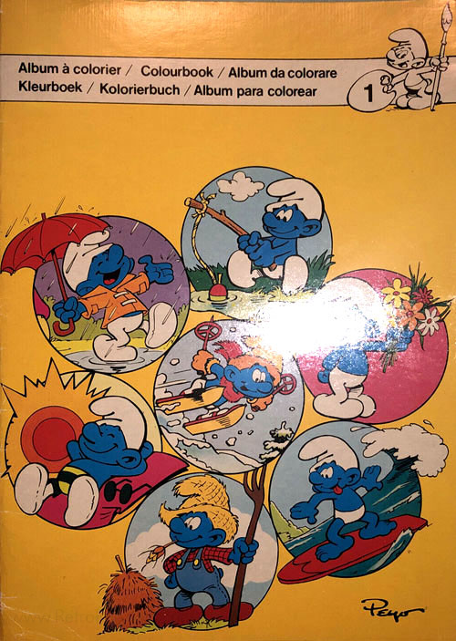 Smurfs Coloring Book