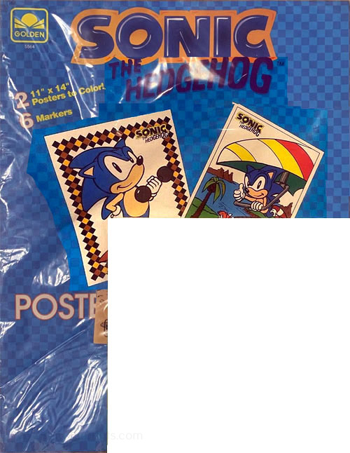 Sonic the Hedgehog Posters to Color