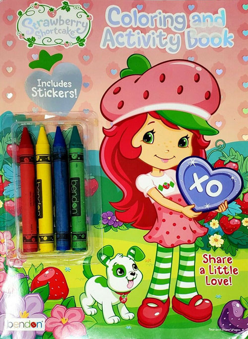 My strawberry shortcake color book: A color book for kids that love strawberry  shortcake (Paperback)