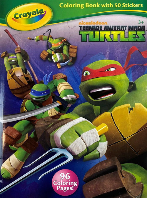Teenage Mutant Ninja Turtles (3rd) Coloring and Activity Book