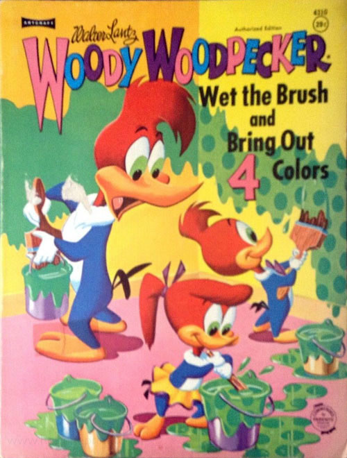 Woody Woodpecker Paint with Water