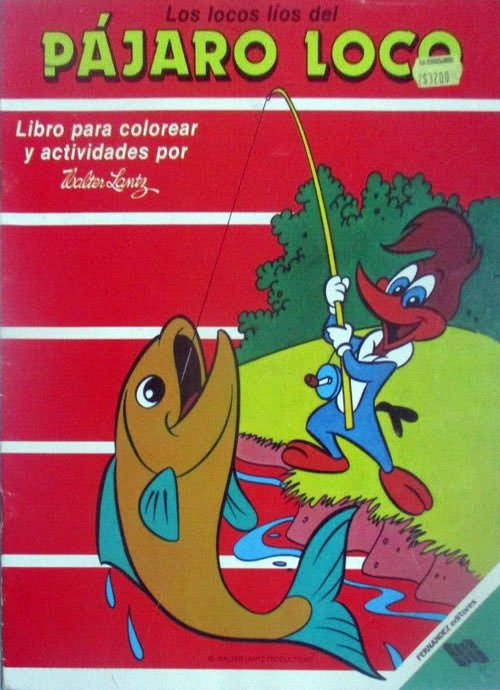 Woody Woodpecker Coloring Book