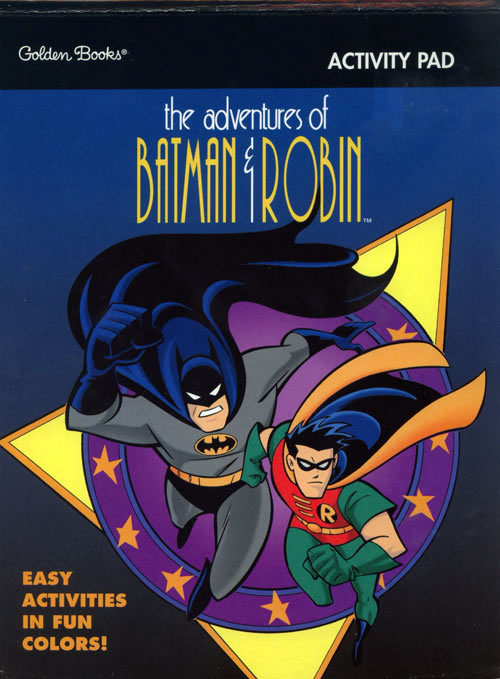 BATMAN ADVENTURES COLORING BOOK #NN 7.5