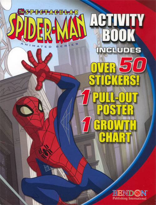 Spectacular Spider-man, The Coloring and Activity Book | Coloring Books at  Retro Reprints - The world's largest coloring book archive!