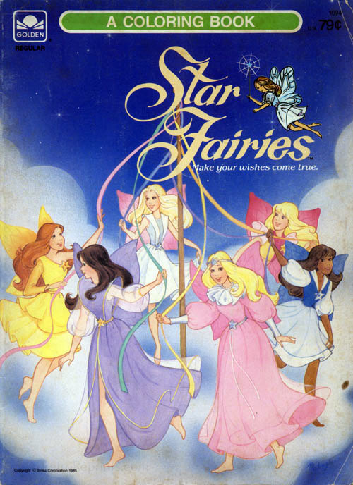 Star Fairies Coloring Book