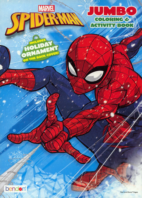 Spider-Man Coloring and Activity Book