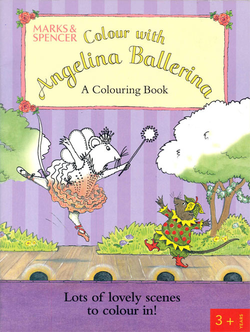 Angelina Ballerina Colouring Book