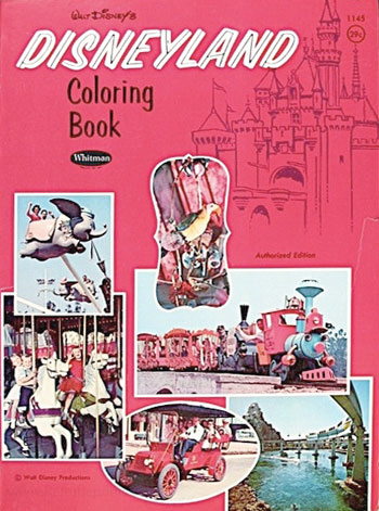 Disneyland Parks Colouring Book