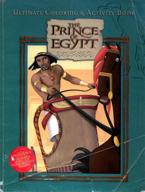 Prince of Egypt, The Coloring & Activity Book