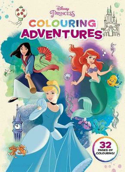 Princesses, Disney Colouring Adventures