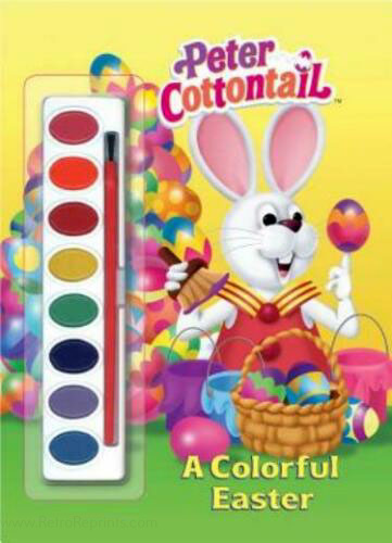 Here Comes Peter Cottontail A Colorful Easter | Coloring Books at Retro