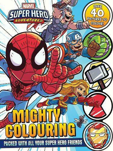 Marvel Super Heroes Mighty Colouring