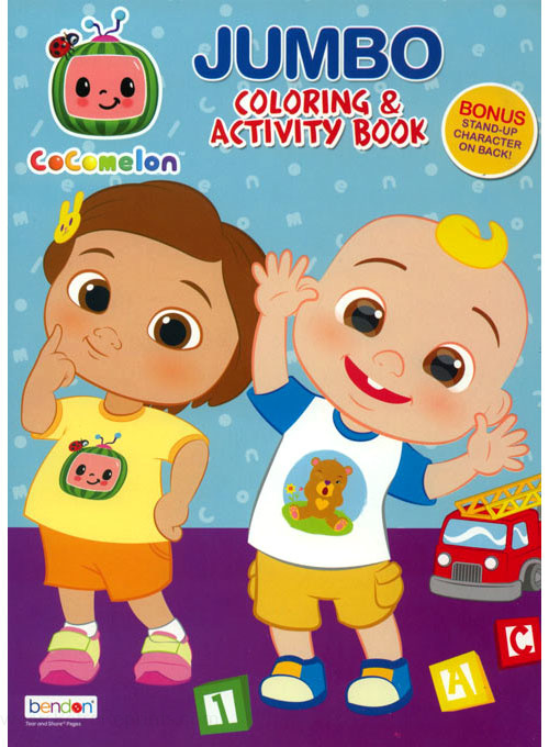 Cocomelon Coloring and Activity Book