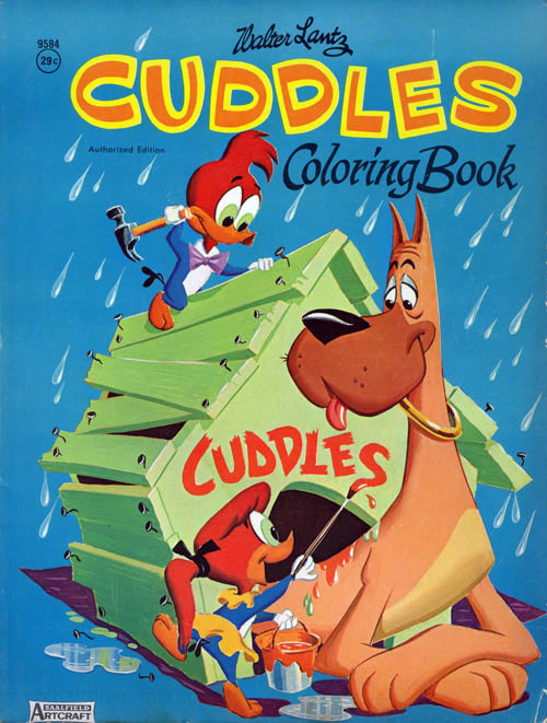 Cuddles Coloring Book