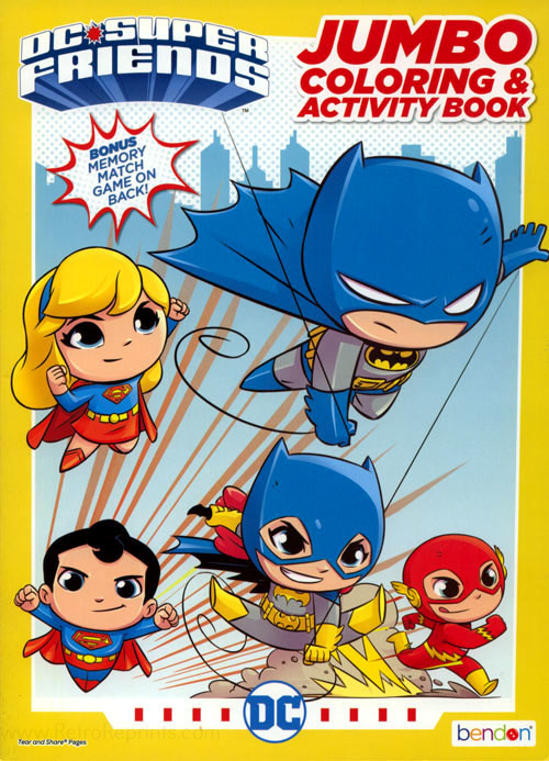 DC Super Heroes Coloring and Activity Book