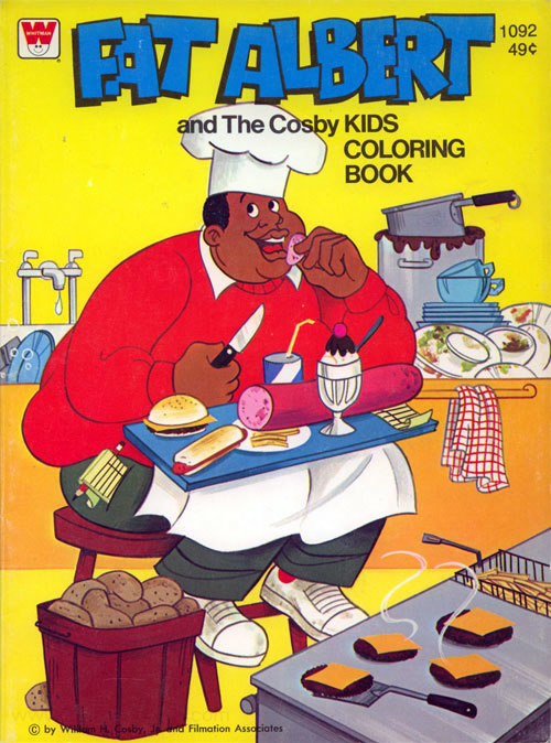 Fat Albert and the Cosby Kids Coloring Book