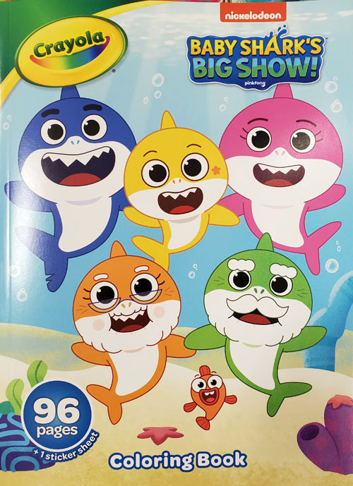 Baby Shark's Big Show! Coloring Book