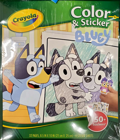 Bluey Coloring Book