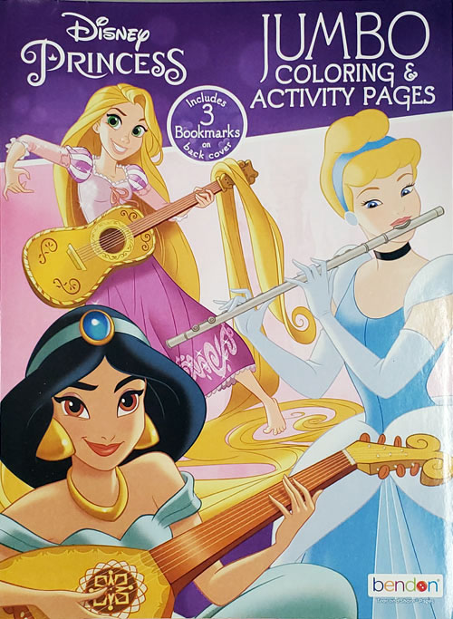 Princesses, Disney Coloring and Activity Book