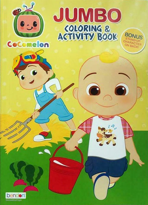 Cocomelon Coloring and Activity Book