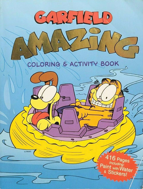 Garfield Coloring and Activity Book