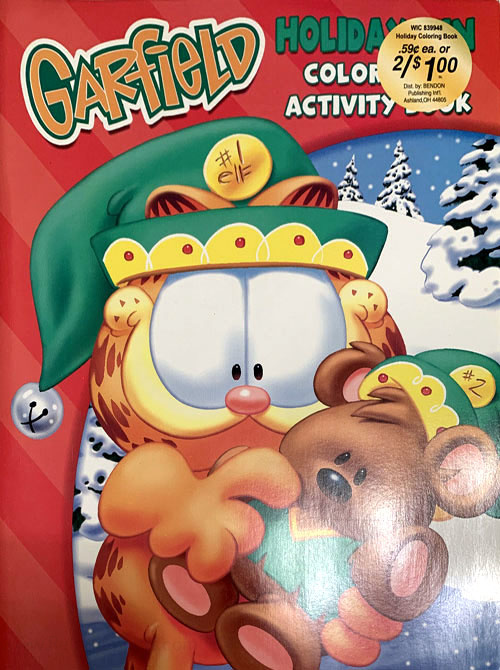 Garfield Coloring and Activity Book