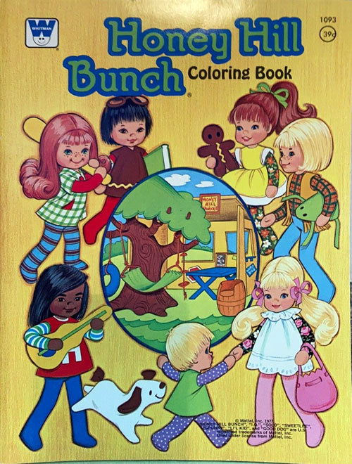 Honey Hill Bunch Coloring Book