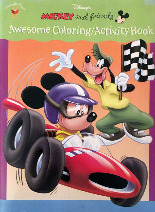 Mickey Mouse and Friends Coloring and Activity Book