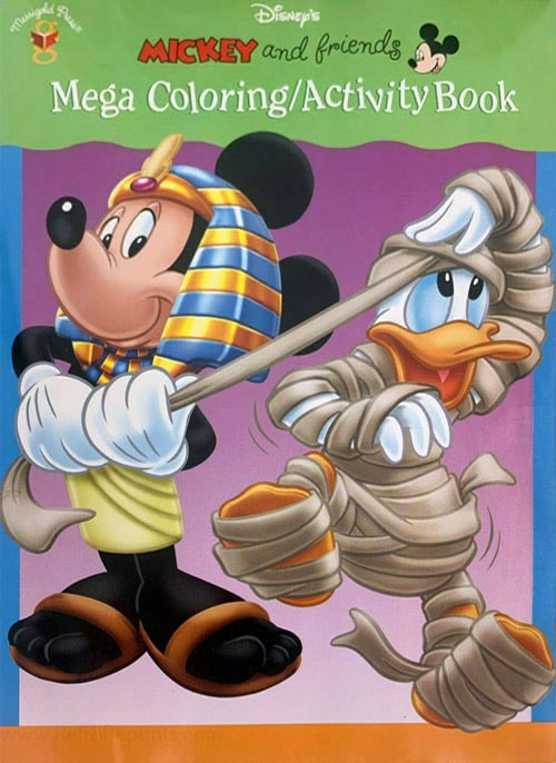 Mickey Mouse and Friends Coloring and Activity Book