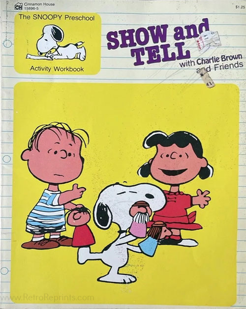 Peanuts Show and Tell