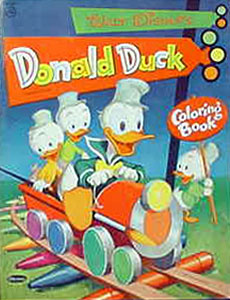 Donald Duck Coloring Book