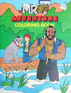 Mr. T Coloring Book